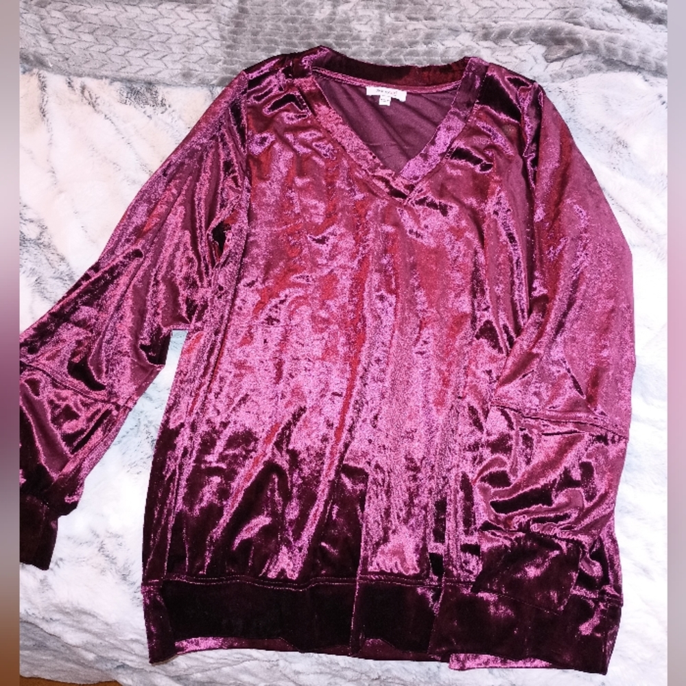Skinny Girl Velvet Shirt